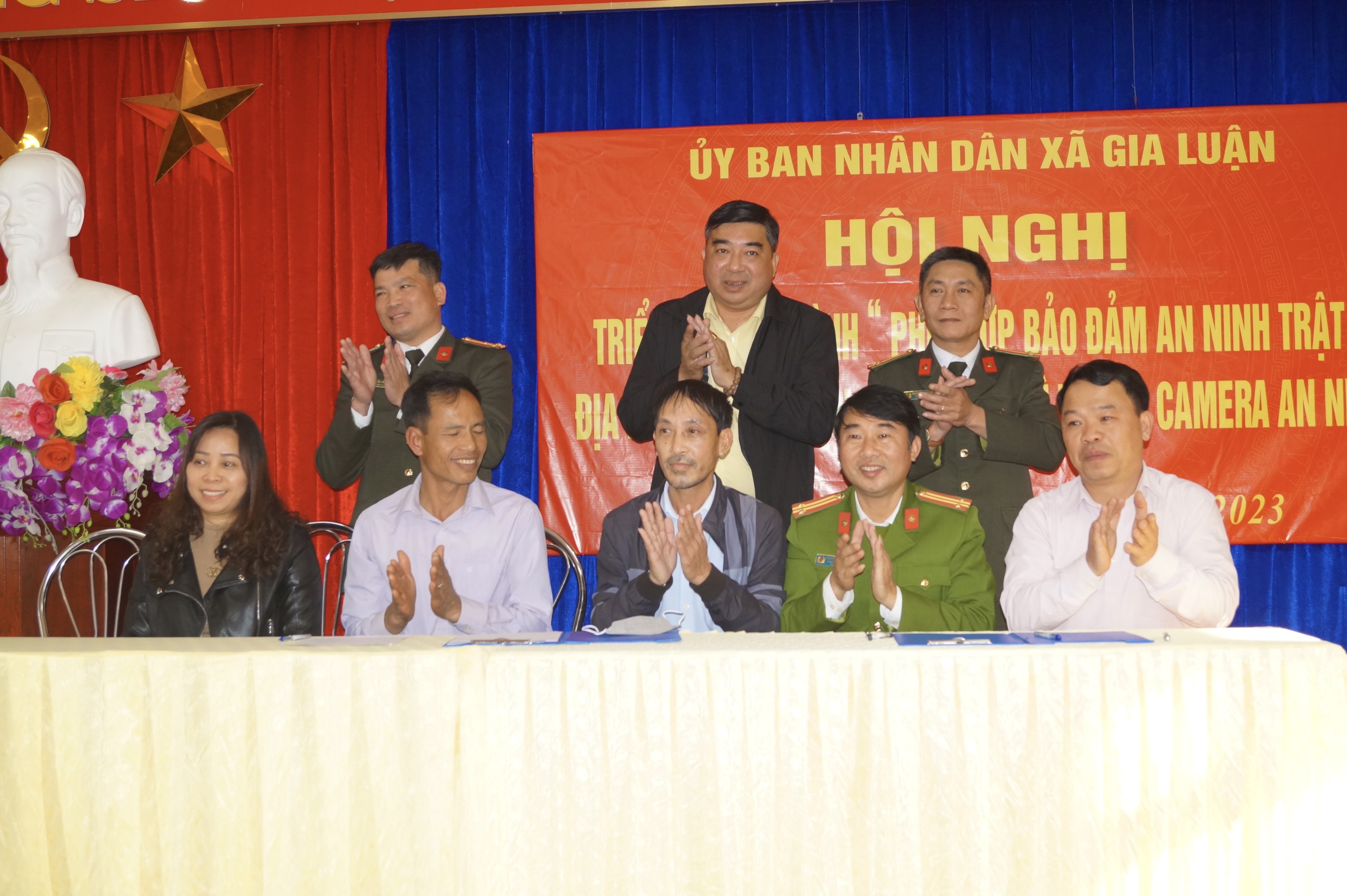 Xã Gia Luận (Cát Hải) triển khai mô hình “Phối hợp bảo đảm an ninh trật tự địa bàn xã Gia Luận thông qua hệ thống Camera an ninh”